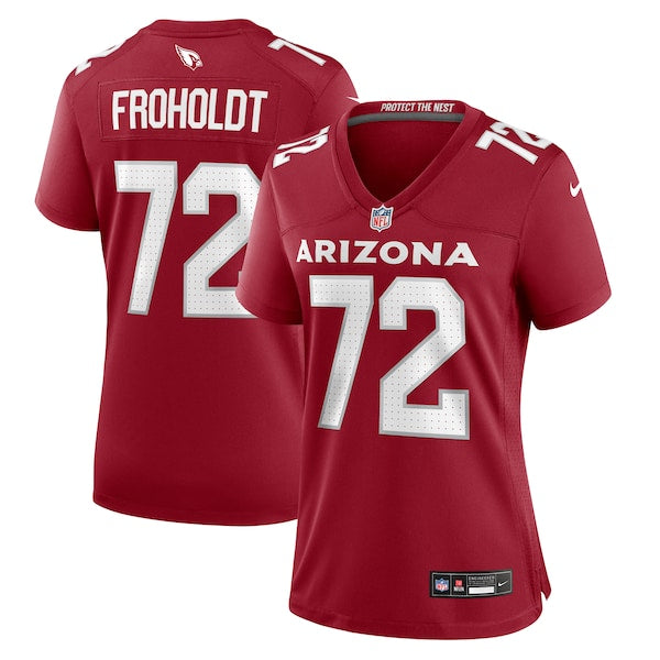 Hjalte Froholdt Arizona Cardinals Nike Women's  Game Jersey -  Cardinal