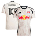 Emil Forsberg New York Red Bulls adidas 2025 Stone Kit Replica Player Jersey - Tan
