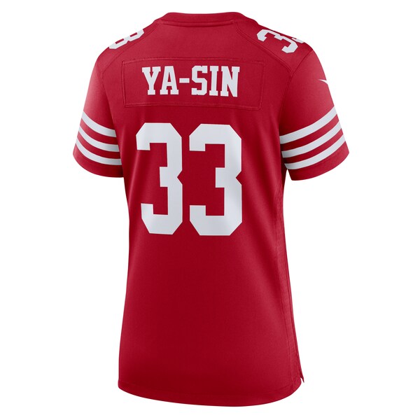 Rock Ya-Sin San Francisco 49ers Nike Women's Team Game Jersey -  Scarlet
