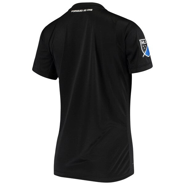 San Jose Earthquakes adidas Women's 2020 Replica Primary Jersey - Black