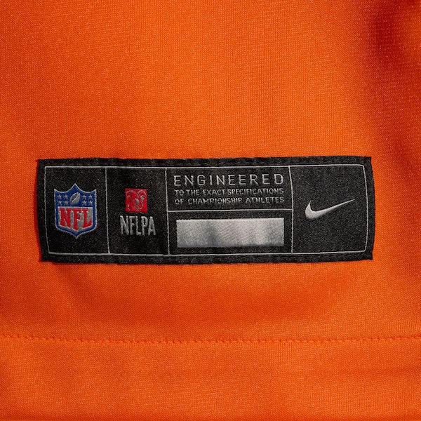 Denver Broncos Nike Youth 2nd Alternate Custom Replica Jersey - Orange