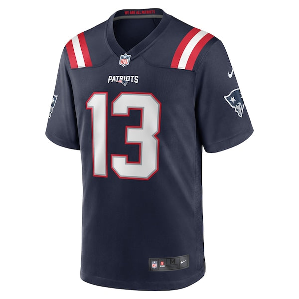 Jack Jones New England Patriots Nike Game Player Jersey - Navy/White
