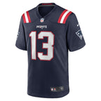 Jack Jones New England Patriots Nike Game Player Jersey - Navy/White