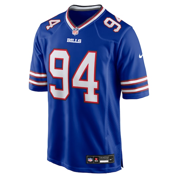 Landon Jackson Buffalo Bills Nike Team Game Jersey -  Royal