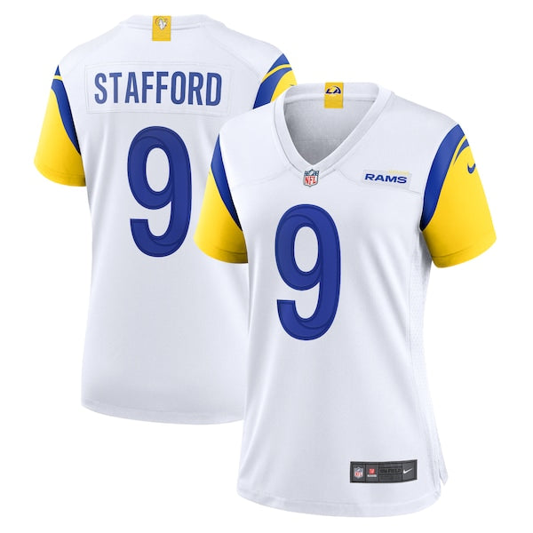 Matthew Stafford Los Angeles Rams Nike Women's Alternate Game Jersey - White/Royal