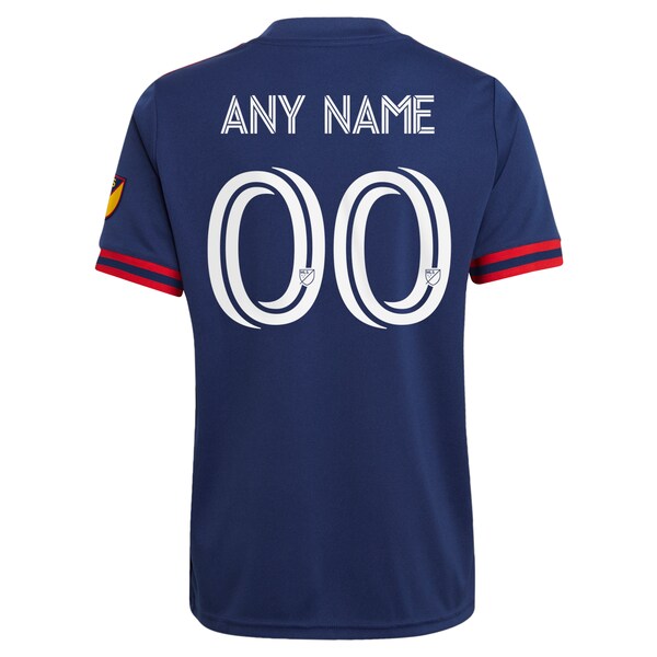 Chicago Fire adidas 2021 Primary Authentic Custom Jersey - Navy