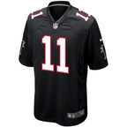 Mens Atlanta Falcons Julio Jones Nike Black Alternate Game Jersey