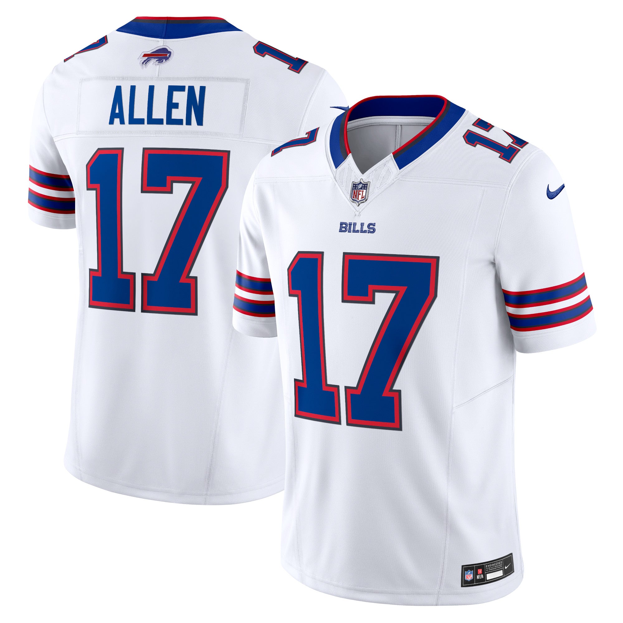Josh Allen Buffalo Bills Nike Vapor F.U.S.E. Limited Jersey - Royal/White/Red