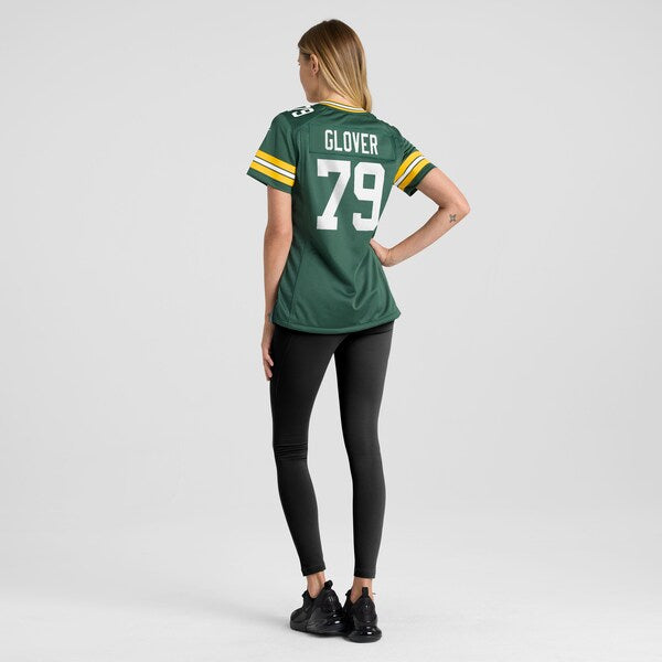 Travis Glover Green Bay Packers Nike Women's  Game Jersey -  Green