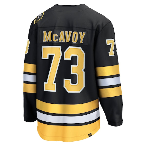 Charlie McAvoy Boston Bruins  Home Breakaway Player Jersey - Black