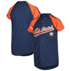 Houston Astros Stitches Youth Team Jersey - Navy/Orange