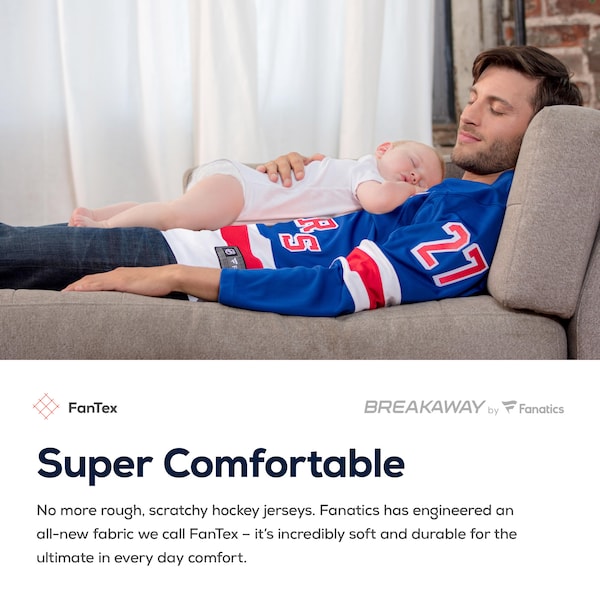 Jimmy Vesey New York Rangers  Home Breakaway Player Jersey - Blue