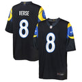 Jared Verse Los Angeles Rams Nike Youth 2025 RIVALRIES Vapor Limited Jersey - Navy