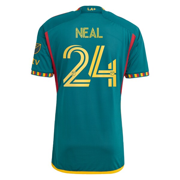 Jalen Neal LA Galaxy adidas 2024 LA Kit Authentic Player Jersey - Green/White