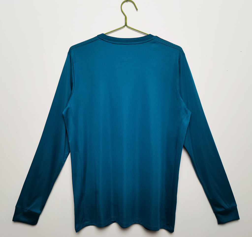 Los Merengues Long Sleeve 2017-18 Away Vintage Jersey