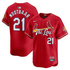 Lars Nootbaar St. Louis Cardinals Nike City Connect Limited Jersey - Red