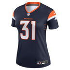 Justin Simmons Denver Broncos Nike Women's Alternate Legend Jersey - Navy