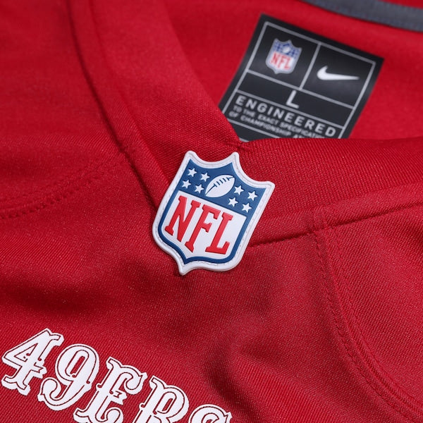 Terique Owens San Francisco 49ers Nike Team Game Jersey -  Scarlet