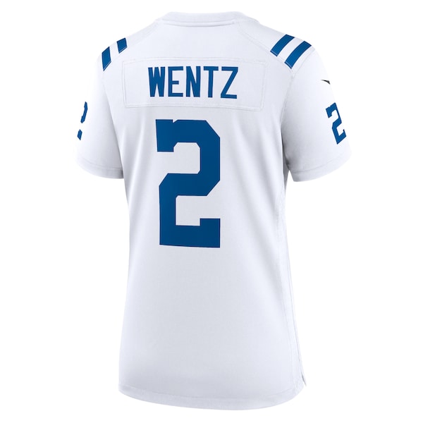 Carson Wentz Indianapolis Colts Nike Women's Game Jersey - White/Royal