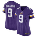 J.J. McCarthy Minnesota Vikings Nike Women's 2024 NFL Draft First Round Pick Player Game Jersey - Purple
