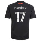 Josef Martinez San Jose Earthquakes adidas Youth 2025 Headliner Replica Player Jersey - Black