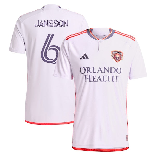 Robin Jansson Orlando City SC adidas 2024 Legacy Kit Replica Player Jersey – Purple
