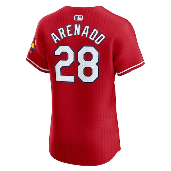 Nolan Arenado St. Louis Cardinals Nike 2024 City Connect Elite Player Jersey - Red