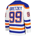 Wayne Gretzky Edmonton Oilers  1986/87 Blue Line Player Jersey - White