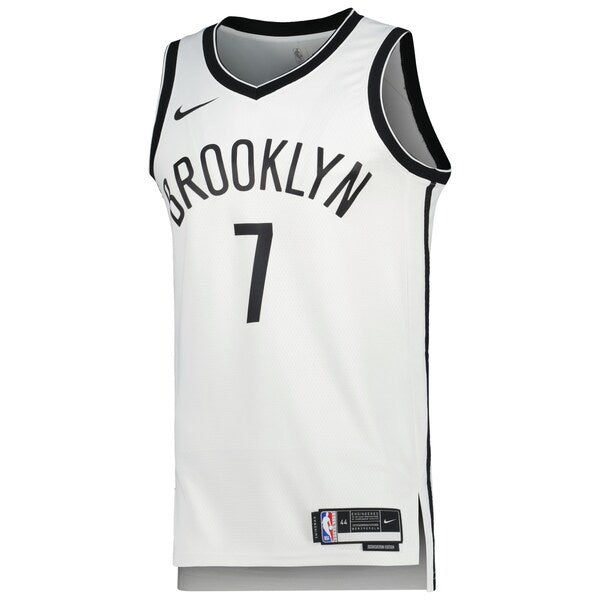 Kevin Durant Brooklyn Nets Nike Unisex  Swingman Jersey - Association Edition - White/Black