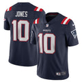 Mac Jones New England Patriots Nike Vapor Limited Jersey - Navy/White