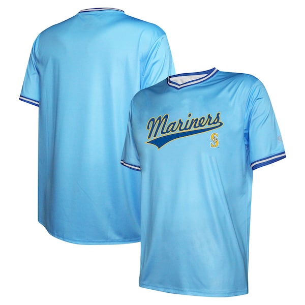 Seattle Mariners Stitches Cooperstown Collection Team Jersey - Light Blue