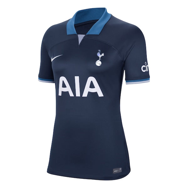 Son Heung-Min Tottenham Hotspur Nike Women's 2023/24 Away Stadium Replica Player Jersey - Navy/Tan/White