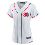 Cincinnati Reds Nike Women's Home Replica Team Jersey - White