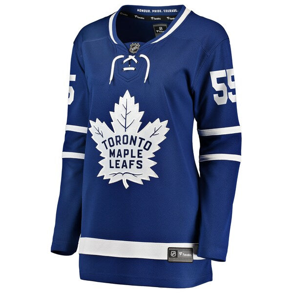 Nicolas Roy Toronto Maple Leafs  Women's Home Breakaway Jersey - Blue