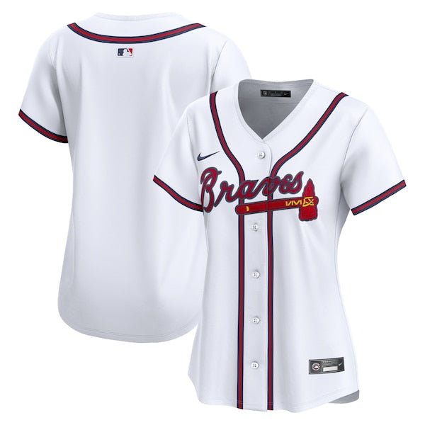 Atlanta Braves Nike Home Women's Limited Jersey - White