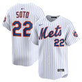 Juan Soto New York Mets Nike Home Limited Player Jersey - White