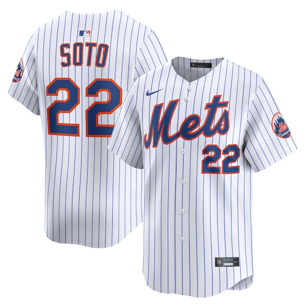 Juan Soto New York Mets Nike Home Limited Player Jersey - White