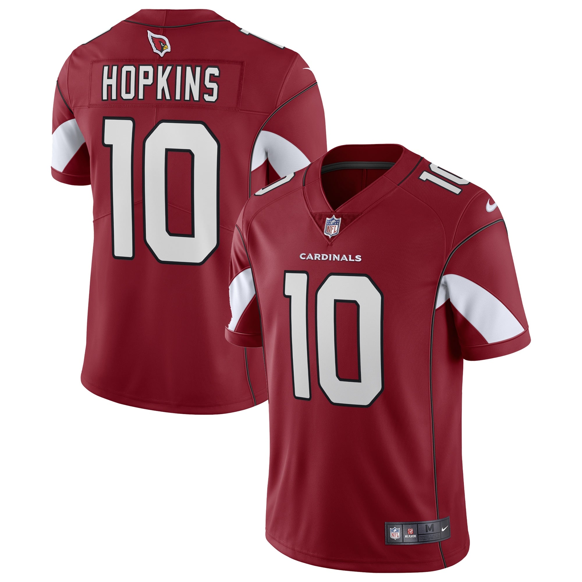 DeAndre Hopkins Arizona Cardinals Nike Vapor Limited Jersey - Black/Cardinal/White