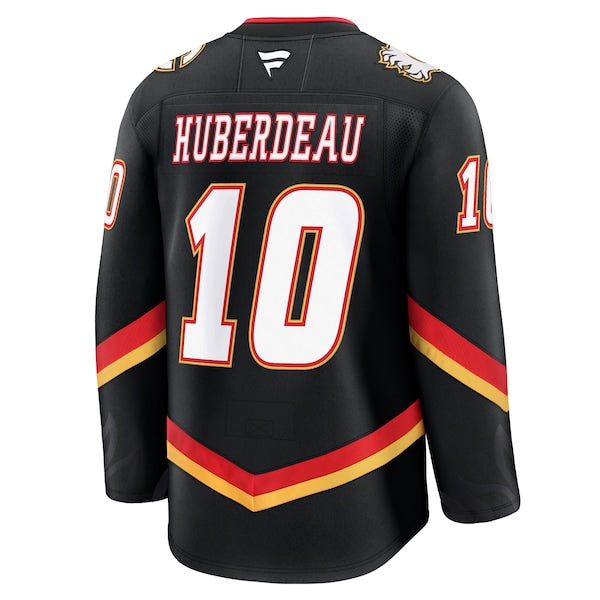 Jonathan Huberdeau Calgary Flames  Alternate Premium Jersey - Black