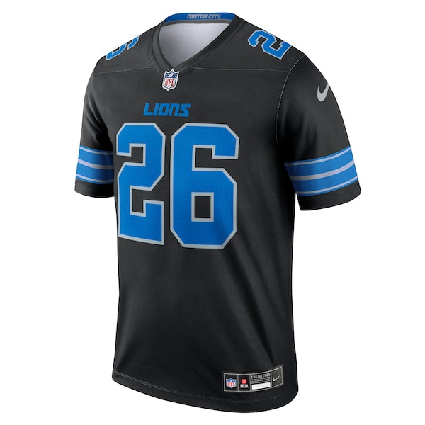 Jahmyr Gibbs Detroit Lions Nike Legend Jersey - Black