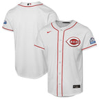 Cincinnati Reds Nike Youth 2025 MLB Speedway Classic Home Replica Team Jersey - White