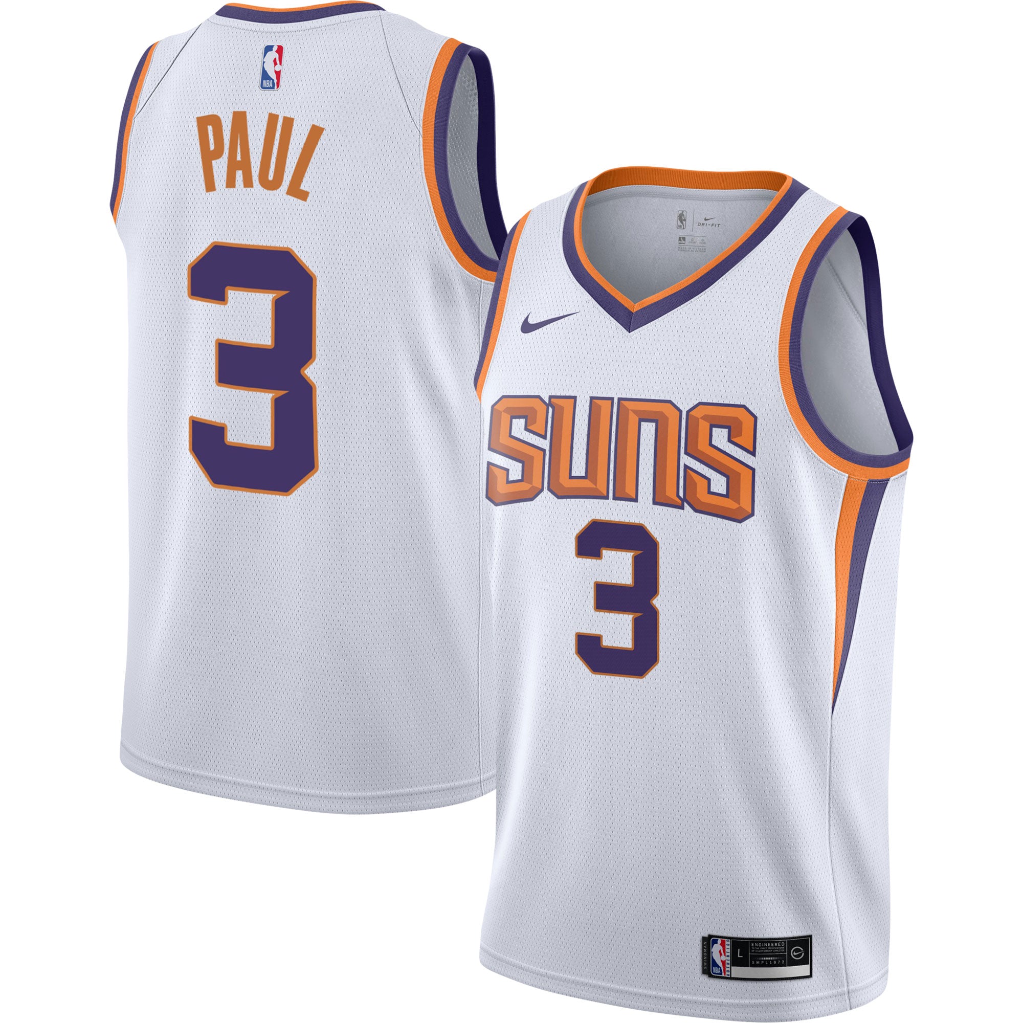 Chris Paul Phoenix Suns Nike Youth Swingman Jersey - Icon Edition - Purple/White