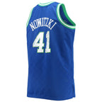 Dirk Nowitzki Dallas Mavericks Big & Tall 1998/99 NBA 75th Anniversary Diamond Swingman Jersey - Blue