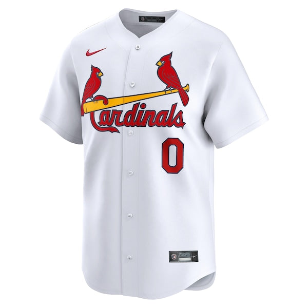 Masyn Winn St. Louis Cardinals Nike Home Limited Player Jersey - White/Gray