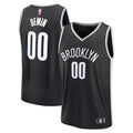 Egor Demin Brooklyn Nets  2025 NBA Draft First Round Pick Fast Break Replica Jersey - Icon Edition - Black