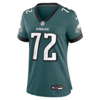 Darian Kinnard Philadelphia Eagles Nike Women's Team Game Jersey - Midnight Green