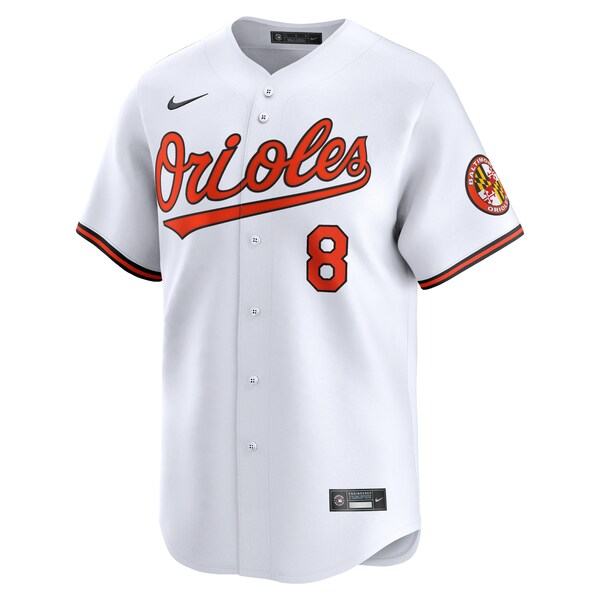 Cal Ripken Jr. Baltimore Orioles Nike Home Limited Player Jersey - White