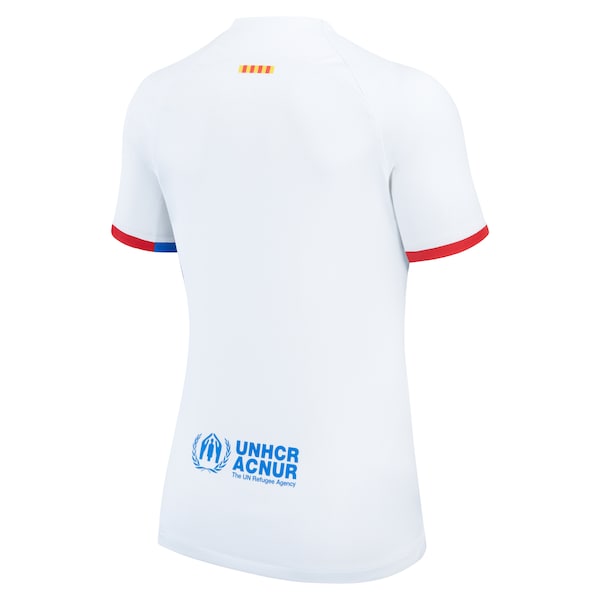 Barcelona Nike Women's 2023/24 Away Replica Jersey - White