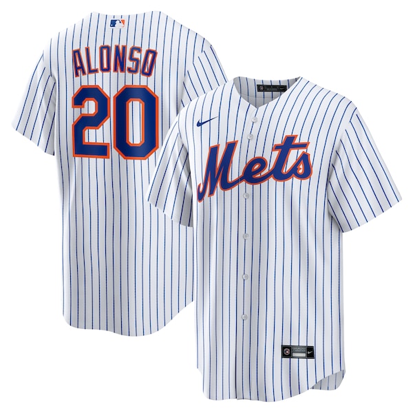 Pete Alonso New York Mets Nike Home Replica Player Name Jersey - White