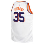 Kevin Durant Phoenix Suns Nike Youth Swingman Jersey - Association Edition - White